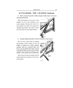Alternative view of John Deere 45 Farm Loader Operator's Manual (OMC13982)