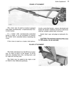 Alternative view of John Deere 36 Farm Loader Operator's Manual (OMC14638C)
