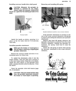 Alternative view of John Deere 112, 115 Chuck Wagons Operator's Manual (OMC15751)