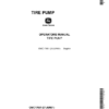 John Deere Tire Pump Operator's Manual (OMC17651)