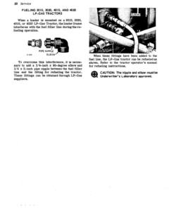 Alternative view of John Deere 46A Farm Loader Operator's Manual (OMC19020)