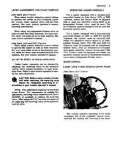 Alternative view of John Deere 47 Farm Loader Operator's Manual (OMC19032)
