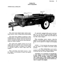 Alternative view of John Deere 34 (-010500), 40 (-006200) Spreaders Operator's Manual (OMC19503)
