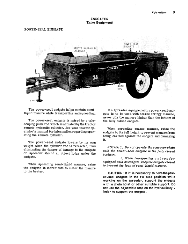 John Deere 34 (-010500), 40 (-006200) Spreaders Operator's Manual (OMC19503) - Image 2