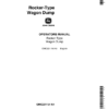 John Deere Rocker-Type Wagon Dump Operator's Manual (OMC221154)