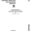 John Deere Steel Portable Grain, Hay Elevator - Series 50 Operator's Manual (OMC23252)