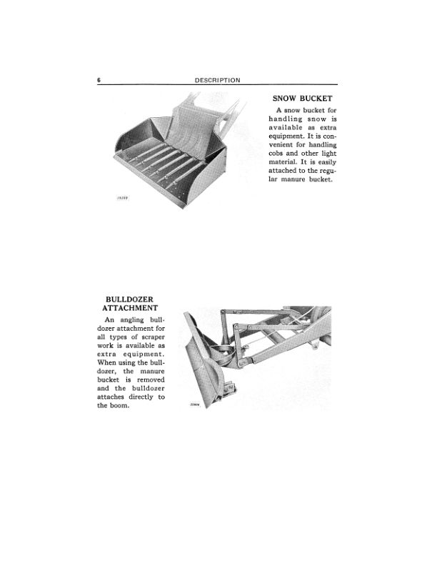John Deere No. 40 Hydraulic Loader (Series 2) for Tractor Models 40, MT, B Operator's Manual (OMC26753) - Image 2