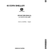 John Deere Corn Sheller - No. 43 Operator's Manual (OMC34)
