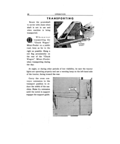 Alternative view of John Deere 110 Chuck Wagon Mixer-Feeder Operator's Manual (OMC43759)