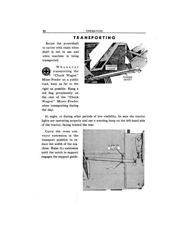 John Deere 110 Chuck Wagon Mixer-Feeder Operator's Manual (OMC43759) - Image 2