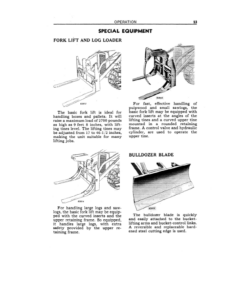 Alternative view of John Deere 91 Loaders Operator's Manuals (OMC48158)
