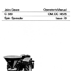 John Deere C380 Spin Spreaders Operator's Manual (OMCC14576)
