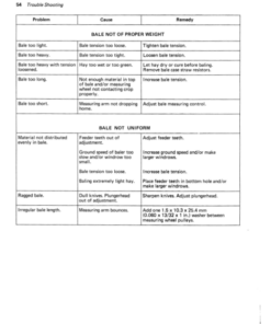 Alternative view of John Deere 457 & 466 Standard Square Balers Operator's Manual (OMCC17714)