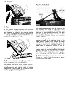 Alternative view of John Deere 343 Round Balers Operator's Manual (OMCC18018)