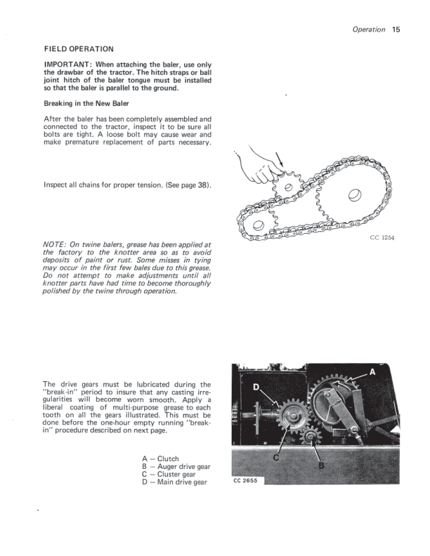 John Deere 330 Baler Operator's Manual (OMCC19536) - Image 2