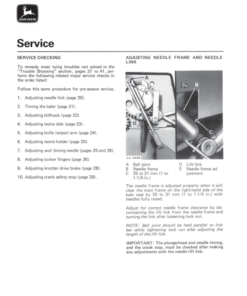Alternative view of John Deere 332 A, 336 A Balers Operator's Manual (OMCC19542)