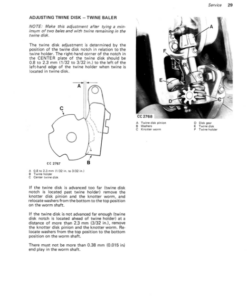 Alternative view of John Deere 456 A & 466 A Balers Operator's Manual (OMCC19701)