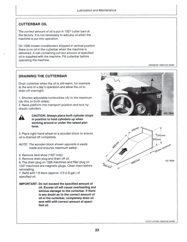 John Deere impeller Mower-Conditioners 1326, 1327 Operator's Manual (OMCC21247) - Image 2