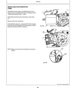 Alternative view of John Deere 1326, 1327 Impeller Mower Conditioners Operator's Manual (OMCC22166)