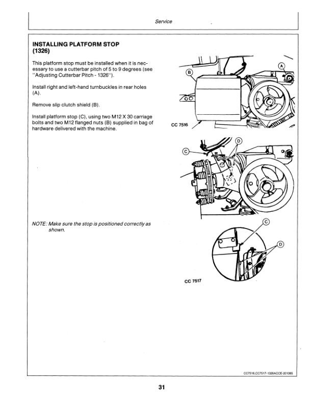 John Deere 1326, 1327 Impeller Mower Conditioners Operator's Manual (OMCC22166) - Image 2