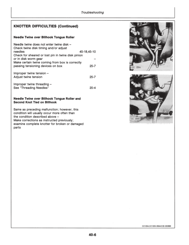 John Deere 359, 459 Balers Operator's Manual (OMCC27596) - Image 3