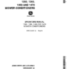 John Deere 1350, 1360, 1460, 1470 Mower Conditioners Operator's Manual (OMCC32997)
