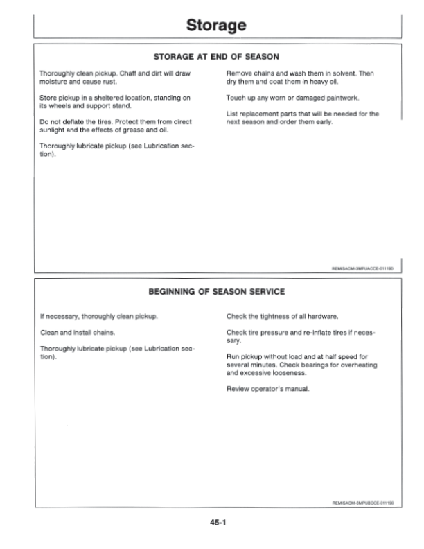 John Deere 3.00 m (9.8 ft.) Windrow Pickup Operator's Manual (OMCC33908) - Image 2