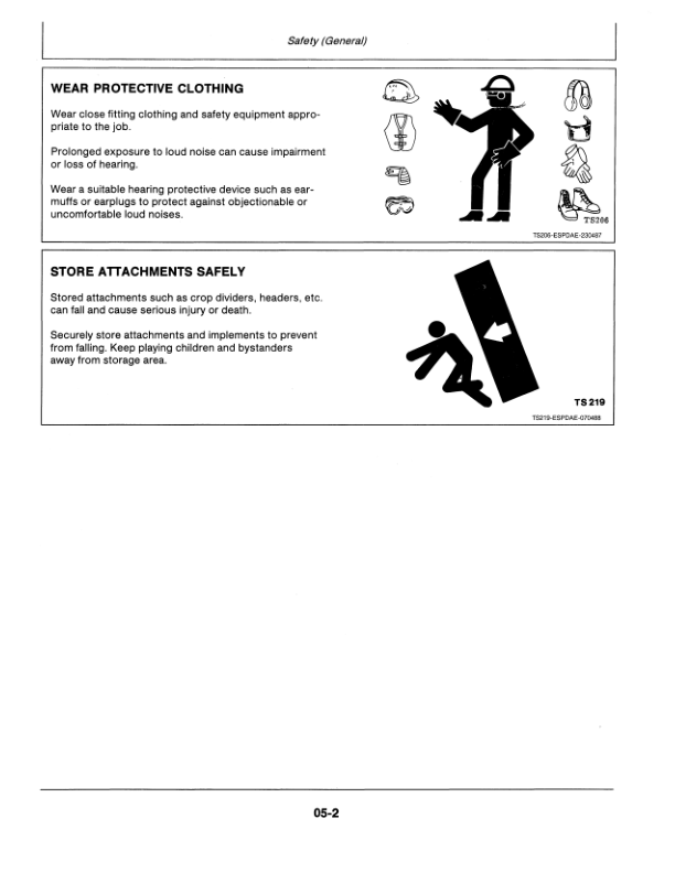 John Deere Self-Propelled Windrow Pickup - 9.8 Foot Operator's Manual (OMCC34001) - Image 2