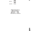 John Deere Windrow Pickup 630 (-049900), 645 (-060200) Operator's Manual (OMCC35248)