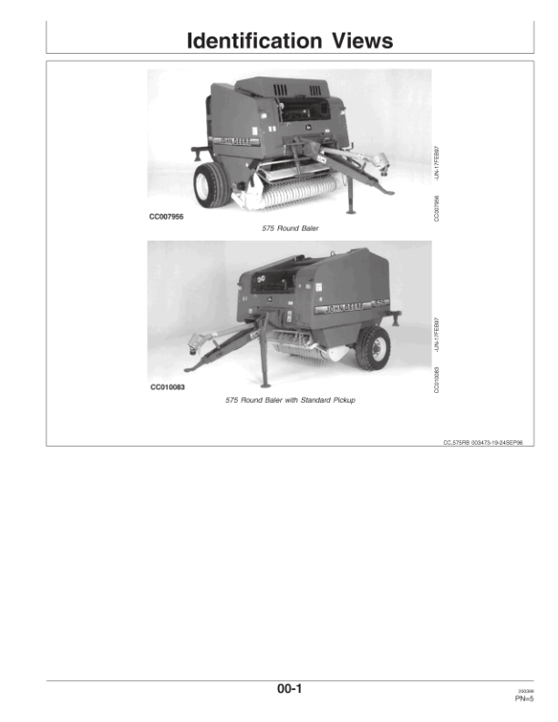 John Deere 575 Round Balers Operator's Manual (OMCC40847) - Image 3