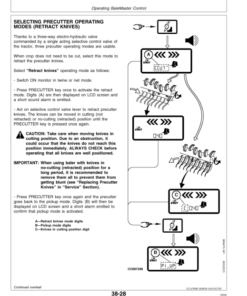 Alternative view of John Deere 570, 580, 590 Round Balers (315565-) Operator's Manual (OMCC45009)