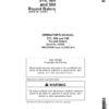 John Deere 570, 580, 590 Round Balers Operator's Manual (OMCC50090)