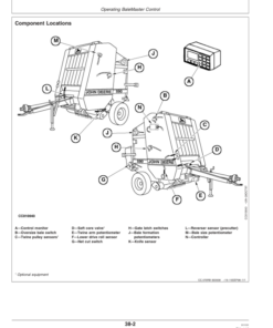 Alternative view of John Deere 570, 580, 590 Round Balers Operator's Manual (OMCC50090)