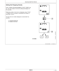 Alternative view of John Deere 570, 580 & 590 Round Balers Operator's Manual (OMCC53445)