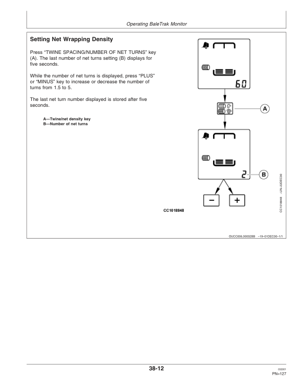 John Deere 570, 580 & 590 Round Balers Operator's Manual (OMCC53445) - Image 2