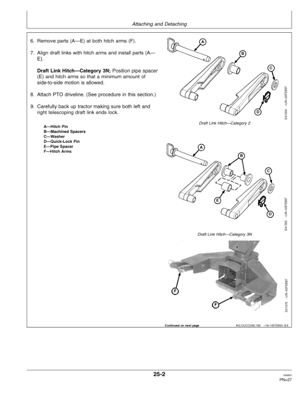 John Deere 946 & 956 Center Pivot Rotary Mower-conditioners Operator's Manual (OMCC58051) - Image 2