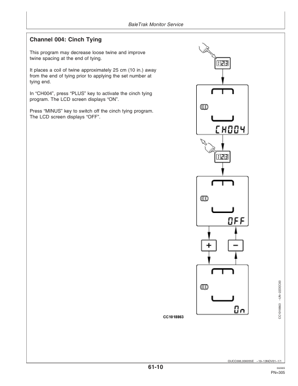 John Deere 572, 582, 592 Round Balers Operator's Manual (OMCC58341) - Image 4