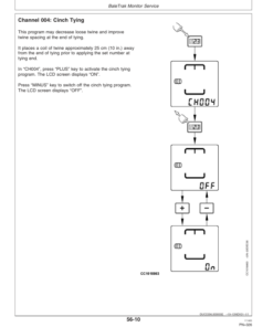 Alternative view of John Deere 572, 582, 592 Round Balers Operator's Manual (OMCC58407)