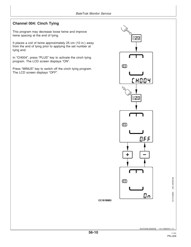 John Deere 572, 582, 592 Round Balers Operator's Manual (OMCC58407) - Image 2