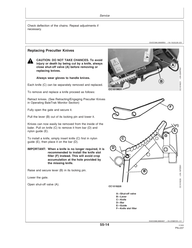 John Deere 572, 582 & 592 Round Balers Operator's Manual (OMCC58667) - Image 2
