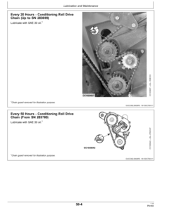 Alternative view of John Deere 131 Mower Conditioner Operator's Manual (OMCC58837)