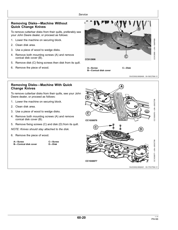 John Deere 131 Mower Conditioner Operator's Manual (OMCC58837) - Image 3