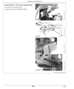 Alternative view of John Deere 228A Mower-Conditioner Operator's Manual (OMCC58958)