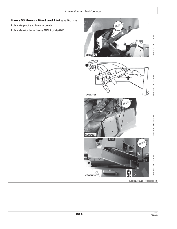 John Deere 228A Mower-Conditioner Operator's Manual (OMCC58958) - Image 2