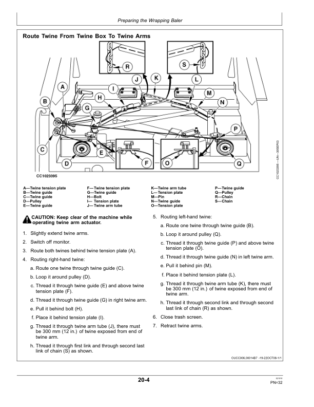 John Deere 744 Wrapping Baler Operator's Manual (OMCC59047) - Image 2