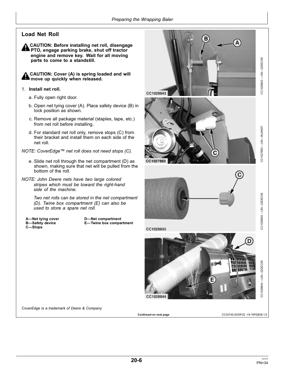 John Deere 744 Wrapping Baler Operator's Manual (OMCC59047) - Image 3