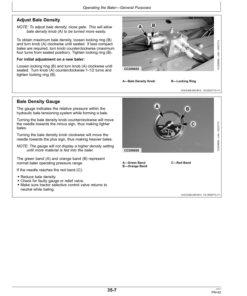 Alternative view of John Deere F440R ISOBUS Round Balers European Edition Operator's Manual (OMCC59732)