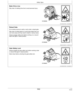 Alternative view of John Deere 864 ISOBUS Round Baler Operator's Manual (OMCC59767)
