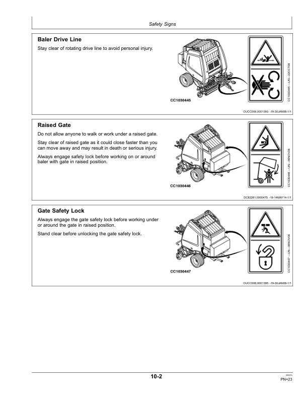 John Deere 864 ISOBUS Round Baler Operator's Manual (OMCC59767) - Image 2