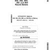 John Deere 842, 852, 854, 862 & 864 Round Balers North America Operator's Manual (OMCC59773)